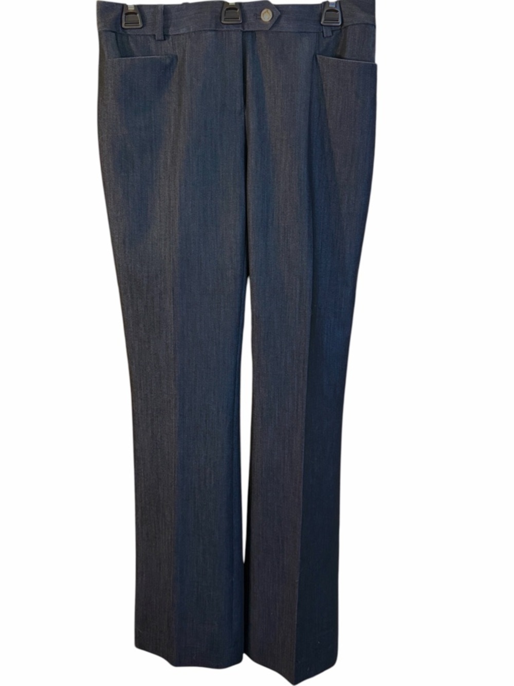 Calvin Klein Modern Fit Low-Rise Charcoal/Black Dress Pants EC Size 2